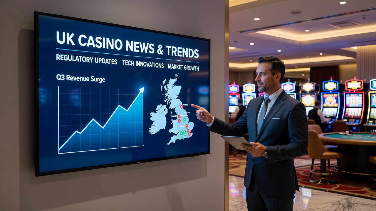Graphic illustrating UK government funding allocation for gambling harm prevention initiatives, featuring icons of community organizations and protective shields against gambling risks