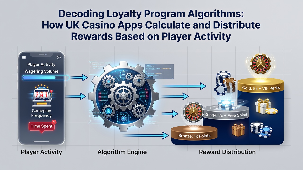 Illustration of reward tiers and point multipliers in casino loyalty programs