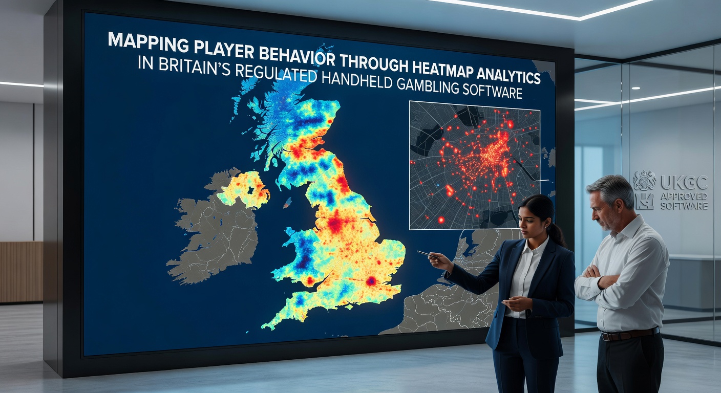 Detailed heatmap analysis dashboard displaying player tap density on a sports betting section of a regulated mobile app